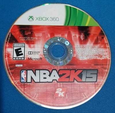 Disco de baloncesto NBA 2K15 (Microsoft Xbox 360) solo con Kevin Durant en cubierta Foto 1 de 2