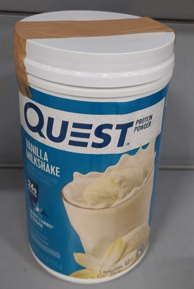 Damaged Quest Protein Powder 726g Vanilla Milkshake - Image 1 of 1