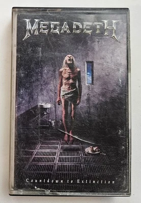 Megadeth Countdown to Extinction Cassette Tested. Case and insert not the best.  - Image 1 of 2
