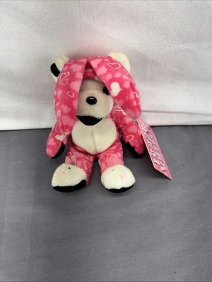 Bunny Valentine 7" Grateful Dead Bean Bear Con Etiqueta Edición Especial Líquido Azul Difícil de Encontrar Foto 1 de 4