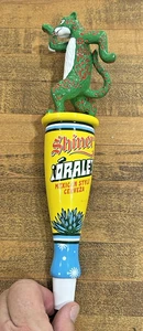 Shiner Orale Mexican Style Cerveza Bier Zapfhahn Griff Rot Grün Gepard RAR!!!!! - Bild 1 von 9