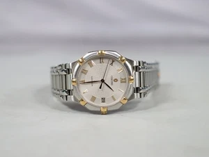 Concord Saratoga Mens Two Tone  18k SS Analog Dial Quartz Wristwatch - Picture 1 of 12