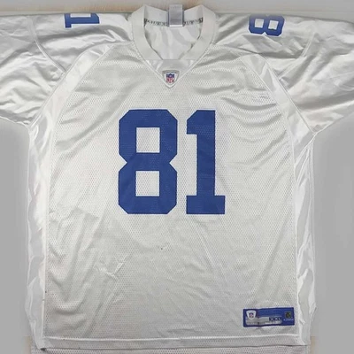 Camiseta deportiva blanca Reebok On Field NFL #81 Terrell Owens Dallas Cowboys talla XXL Foto 1 de 4
