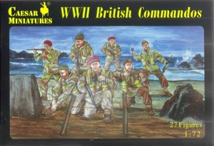 Caesar Miniatures 1/72 WW2 British Commandos - Picture 1 of 1