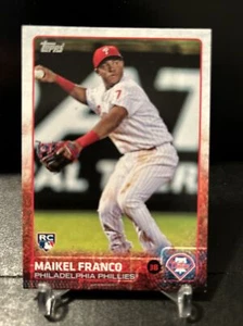Novato de radiocontrol Maikel Franco 2015 Topps serie 1 #309 - Imagen 1 de 2