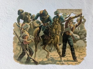 Indian Mutiny 1857 Victorian Scrap Die Cut - Signed Harry Payne - Picture 1 of 5