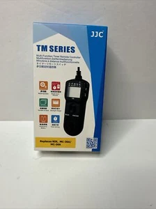 JJC LCD Timer Remote Control for Nikon D5 D4 D4s D3 D3s D2H D2X D2Xs D1 as MC-36 - Picture 1 of 8