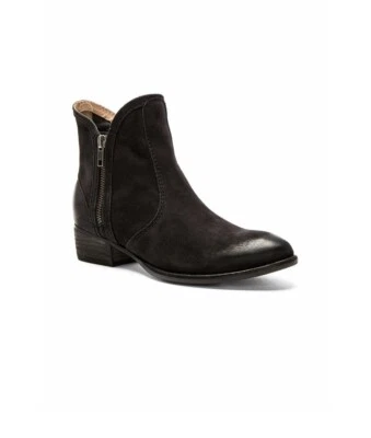 Botín Seychelles 'Lucky Penny' Negro Gamuza Doble Cremallera Talla Para Mujer 7 Foto 1 de 4