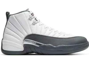 2019 Nike Air Jordan 12 XII Retro OG Größe 9,5 weiß Fitnessstudio rot dunkelgrau 130690-160 - Bild 1 von 5