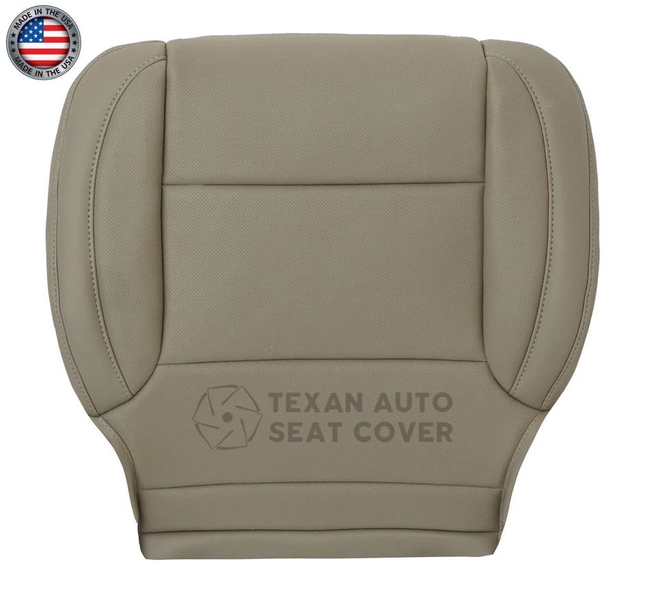 2015, 2016 GMC Yukon, Yukon XL SLT, SLE Driver Bottom Perforated Seat Cover Dune - Image 1 of 4