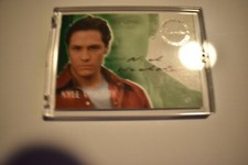 ROSWELL NICK WECHSLER AS KYLE VALENTI ORGINAL ROSWELL AUTOGRAPHED TRADING CARD &