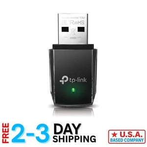 Adaptateur WiFi USB double bande portable AC1300 - MU-MIMO pour des performances améliorées - Photo 1/8