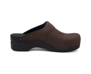 Dansko Men's Karl Medium Width Antique Brown/Blk Leather 250780202 - Picture 1 of 6