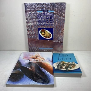 3 Lot Seafood- The Great Seafood, Fish Food, Fish and Seafood Cookbooks Recipes - Picture 1 of 16