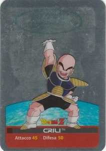 Lamincards Dragon Ball Z Edibas Serie Argento CRILI N 5 ARGENTATA - Imagen 1 de 2