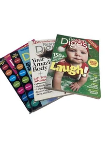 Lot of 4 Readers Digest Magazine Feb Sept Oct Dec 2012 - Picture 1 of 4
