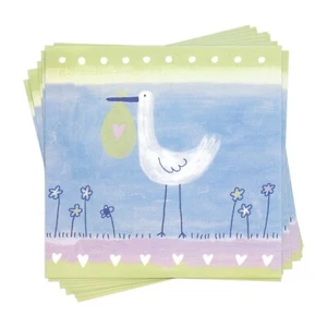 LOT OF 14 AMERICAN GREETINGS Gift Enclosure Cards + Envelopes, Stork Bird Baby - Picture 1 of 5