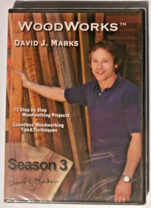 WoodWorks Season 3 w/ David J. Marks Woodworking DVD NEW Unopened - Picture 1 of 3