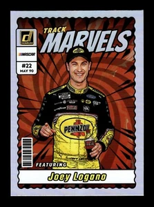 5-05-25 PWE . 2024 donruss nascar #4 joey logano TRACK MARVELS refractor foil - Picture 1 of 2