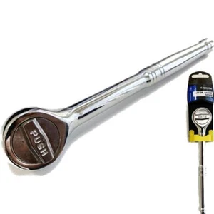 Toolzone Socket Reversible Ratchet Handle Quick Release 3/8" Tool - Picture 1 of 2