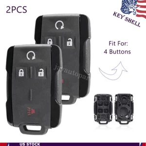 2 For 2014 2015 2016 2017 2018 Chevy Silverado Remote Key Fob Case Shell Cover - Picture 1 of 7