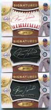 2009 FELIX HERNANDEZ UD Sweet Spot SILVER INK Signature Autograph BLACK BAT #/10