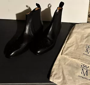 Used / 3DM Lifestyle / Black / Leather / Men’s Dress Half / Shoes / Sz 12-12.5 - Picture 1 of 5