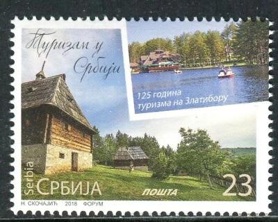 1294 SERBIA 2018 - Tourism in Serbia - Zlatibor - MNH Set - Image 1 of 2