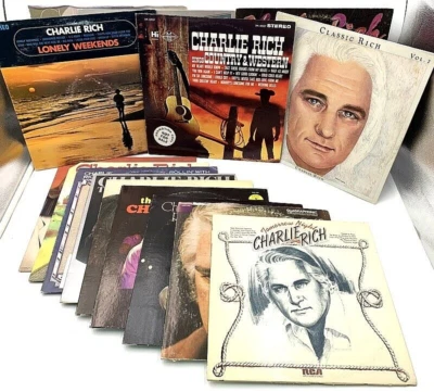 Charlie Rich - Fifteen (15) ALBUM LOT - 1967-1979 - 12" Country LP Foto 1 de 4