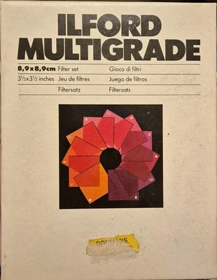 Ilford Multigrade Filter Set for B&W printing. Fresh Stock. - Image 1 of 4