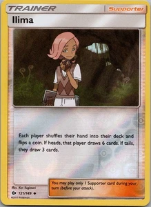 Ilima Reverse Holo Uncommon SM Base Set 121/149 NM - Picture 1 of 2
