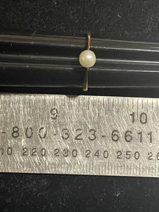 perlenring 18k Gelbgold Gr. 6 - Bild 1 von 7