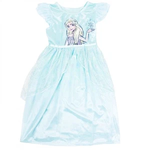 Frozen Elegant Elsa Girl's Nightgown Blue - Picture 1 of 8