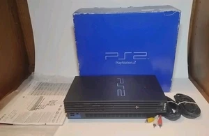 Consola Sony PlayStation 2 Fat PS2 SCPH-39001 en caja ¡Funciona! Sin mando  - Imagen 1 de 13
