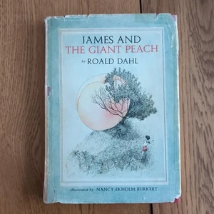James And The Giant Peach By Roald Dahl Hardcover 1961 - Picture 1 of 20