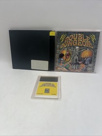 Double Dungeons (TurboGrafx-16, 1990) CIB Manual Tested