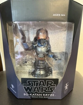 Busto Bo-Katan Kryze escala 1/7, Diamond Select Gentle Giant Star Wars Clone Wars Foto 1 de 4