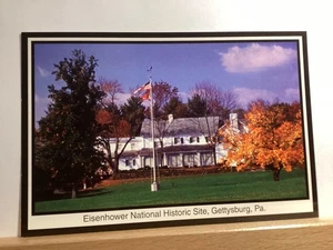 Eisenhower Haus und Nat’l historische Stätte: Gettysburg, PA - alte Postkarte - Bild 1 von 3