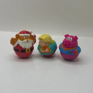 Figuras Playskool Weebles Wobble - Lote de 3 - Imagen 1 de 8