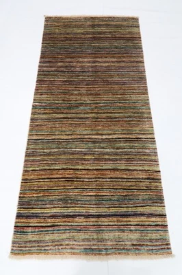 Alfombra de corredor Gabbeh tribal pasillo de 6 pies alfombra afgana... - Imagen 1 de 4