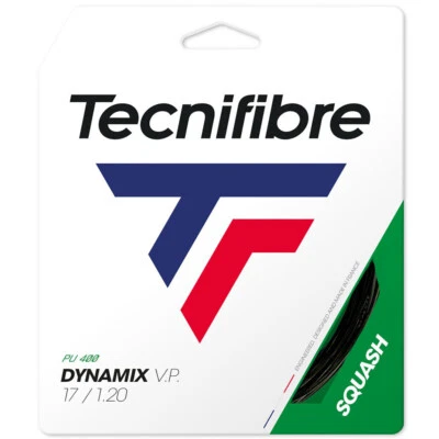 Tecnifibre Dynamix VP Squash String 10 Meter Set - Black - image 1 of 2