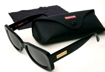 BRAND NEWSS16  SUPREME SUNGLASSES SUNGLASS MODA BOX LOGO TNF BLACK - Image 1 of 3