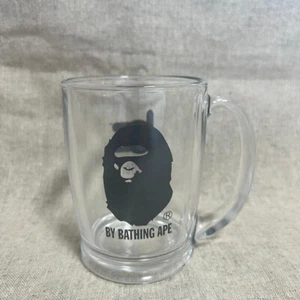 BAPE Glass Cup Clear A Bathing Ape - Picture 1 of 4