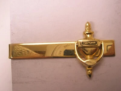 Craftsman Door Knocker Vintage Tie Bar Clip sears - Image 1 of 4
