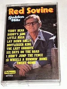 Red Sovine Golden Hits Country Music Album Cassette 1S13 - Picture 1 of 4
