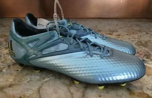 ADIDAS Messi 15.1 FG AG Soccer Cleats Ice Metallic Blue NEW Mens Sz 11.5 12 - Picture 1 of 6