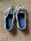 Sperry Top-Sider Silver Crib Shoes Size 3M