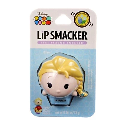 Lip Smackers Disney Tsum Tsum Balm Icy Snow Queen Flavor Elsa Princess 全新 批量 2 — 第 1/4 张图片