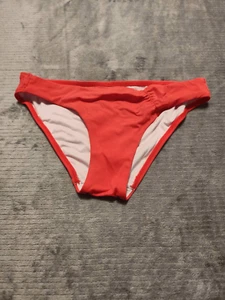 Victoria's Secret Swim Scoop Classic Bikini Bottoms S Red - Picture 1 of 3