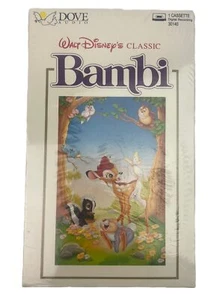 NEW Vintage Walt Disney Classics BAMBI 60 Minute Dove Audio Cassette Tape SEALED - Picture 1 of 2